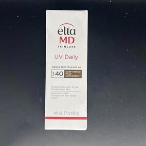 EltaMD Skincare UV Daily SPF40 Deep Tinted Face Sunscreen Exp 04/26